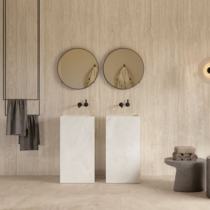 Πλακάκι Unique Travertine Cream Minimal 60x120 cm 